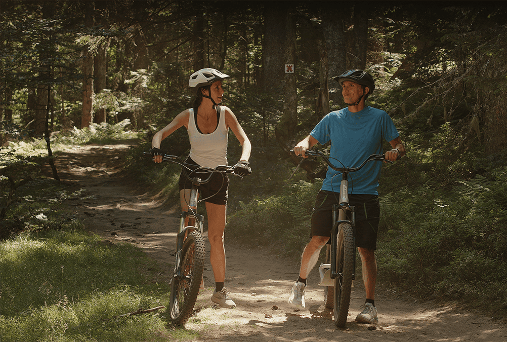 Trottinettes de descente